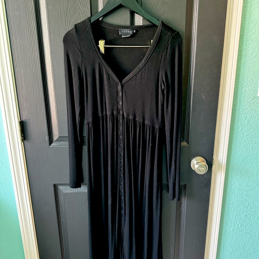 Hatch, Small ‘The Softest Rib Nursing Dress’